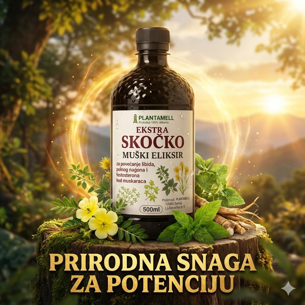 Ekstra Skočko – Prirodna snaga za potenciju | 50 ml - kapi!