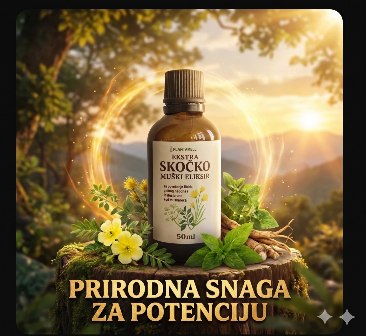 Ekstra Skočko – Prirodna snaga za potenciju | 50 ml - kapi! 100% PRIRODNE i EFIKASNE!